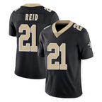 Johmsee NO.Saints #21 Justin Reid Player Black Limited Vapor Untouchable Home Game Stitched Jerseys