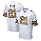 Johmsee NO.Saints #21 Justin Reid Player White Alternate Home Game Stitched Jerseys