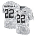 Johmsee NO.Saints #22 Martin Emerson Jr. Player Arctic Camo Salute To Service Limited Game Stitched Jerseys