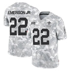 Johmsee NO.Saints #22 Martin Emerson Jr. Player Arctic Camo Salute To Service Limited Game Stitched Jerseys