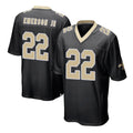 Johmsee NO.Saints #22 Martin Emerson Jr. Player Black Home Game Stitched Jerseys