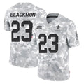 Johmsee NO.Saints #23 Julian Blackmon Player Arctic Camo Salute To Service Limited Game Stitched Jerseys
