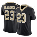 Johmsee NO.Saints #23 Julian Blackmon Player Black Limited Vapor F.U.S.E. Home Game Stitched Jerseys