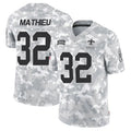 Johmsee NO.Saints #32 Tyrann Mathieu Player Arctic Camo Salute to Service Limited Stitched Jerseys
