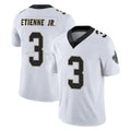 Johmsee NO.Saints #3 Travis Etienne Jr. Player White Limited Vapor Untouchable Home Game Stitched Jerseys