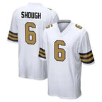Johmsee NO.Saints #6 Tyler Shough Player White Alternate Home Game Stitched Jerseys