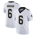 Johmsee NO.Saints #6 Tyler Shough Player White Limited Vapor Untouchable Home Game Stitched Jerseys