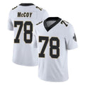 Johmsee NO.Saints #78 Erik McCoy Player White Limited Vapor Untouchable Home Game Stitched Jerseys