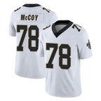 Johmsee NO.Saints #78 Erik McCoy Player White Limited Vapor Untouchable Home Game Stitched Jerseys