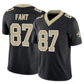 Johmsee NO.Saints #87 Noah Fant Player Black Limited Vapor F.U.S.E. Home Game Stitched Jerseys