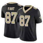 Johmsee NO.Saints #87 Noah Fant Player Black Limited Vapor F.U.S.E. Home Game Stitched Jerseys