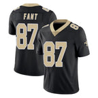 Johmsee NO.Saints #87 Noah Fant Player Black Limited Vapor Untouchable Home Game Stitched Jerseys