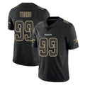 Johmsee NO.Saints #99 Chase Young Player Black Impact Limited Home Game Stitched Jerseys