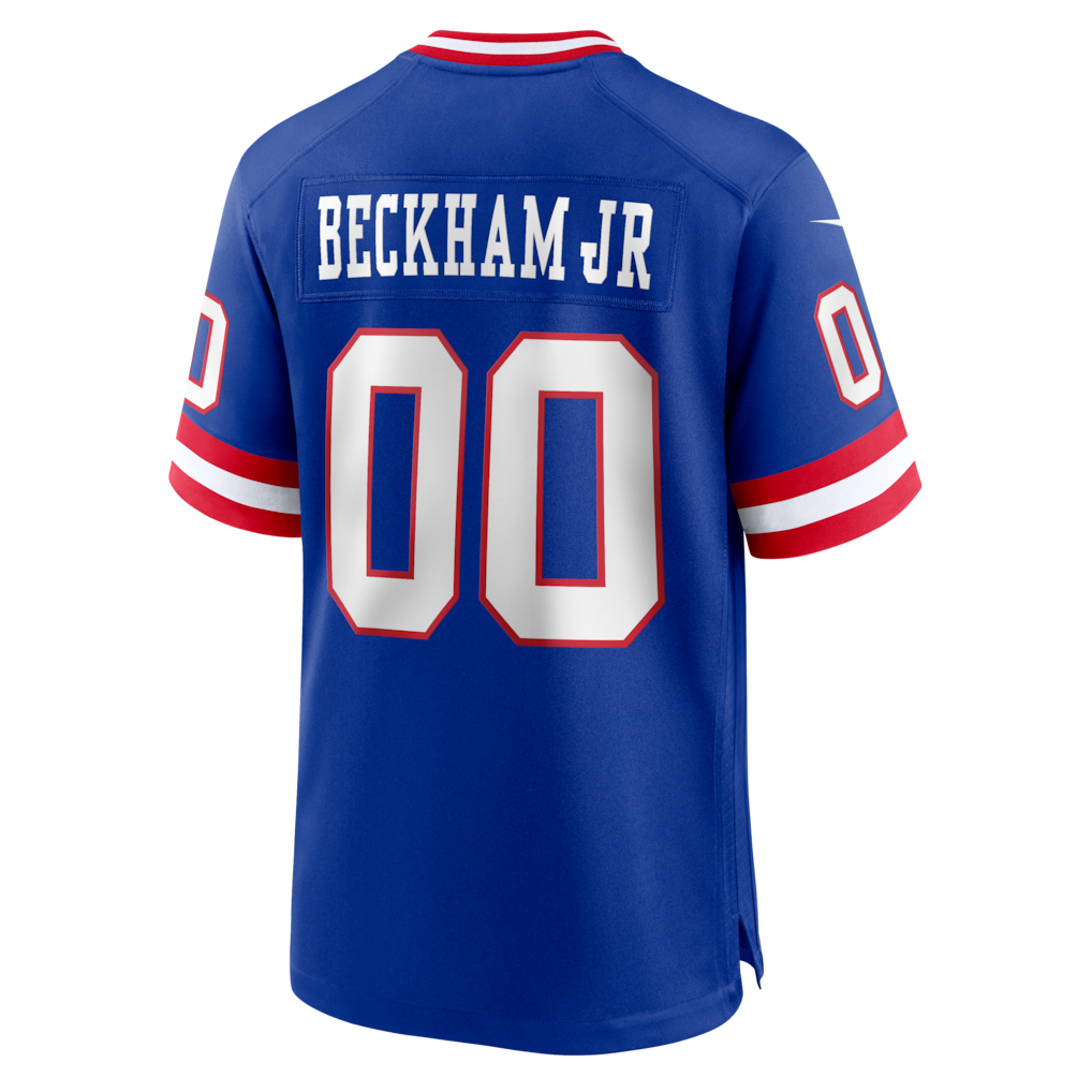Johmsee NY.Giants #00 Odell Beckham Jr. Royal Alternate Legacy Game Stitched Jerseys