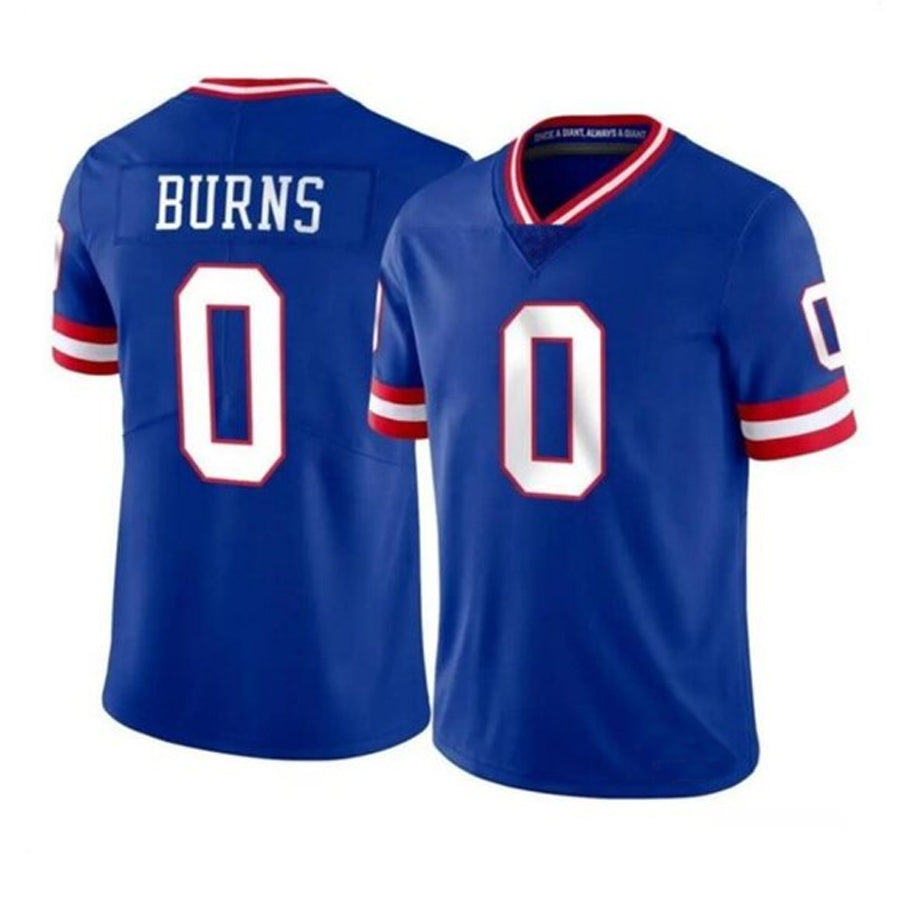 Johmsee NY.Giants #0 Brian Burns Player Royal Vapor Limited Stitched Jerseys