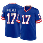 Johmsee NY.Giants #17 Darnell Mooney Player Royal Classic Home Game Stitched Jerseys