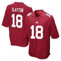 Johmsee NY.Giants #18 Darius Slayton Player Red Home Game Stitched Jerseys