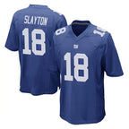 Johmsee NY.Giants #18 Darius Slayton Player Royal Home Game Stitched Jerseys