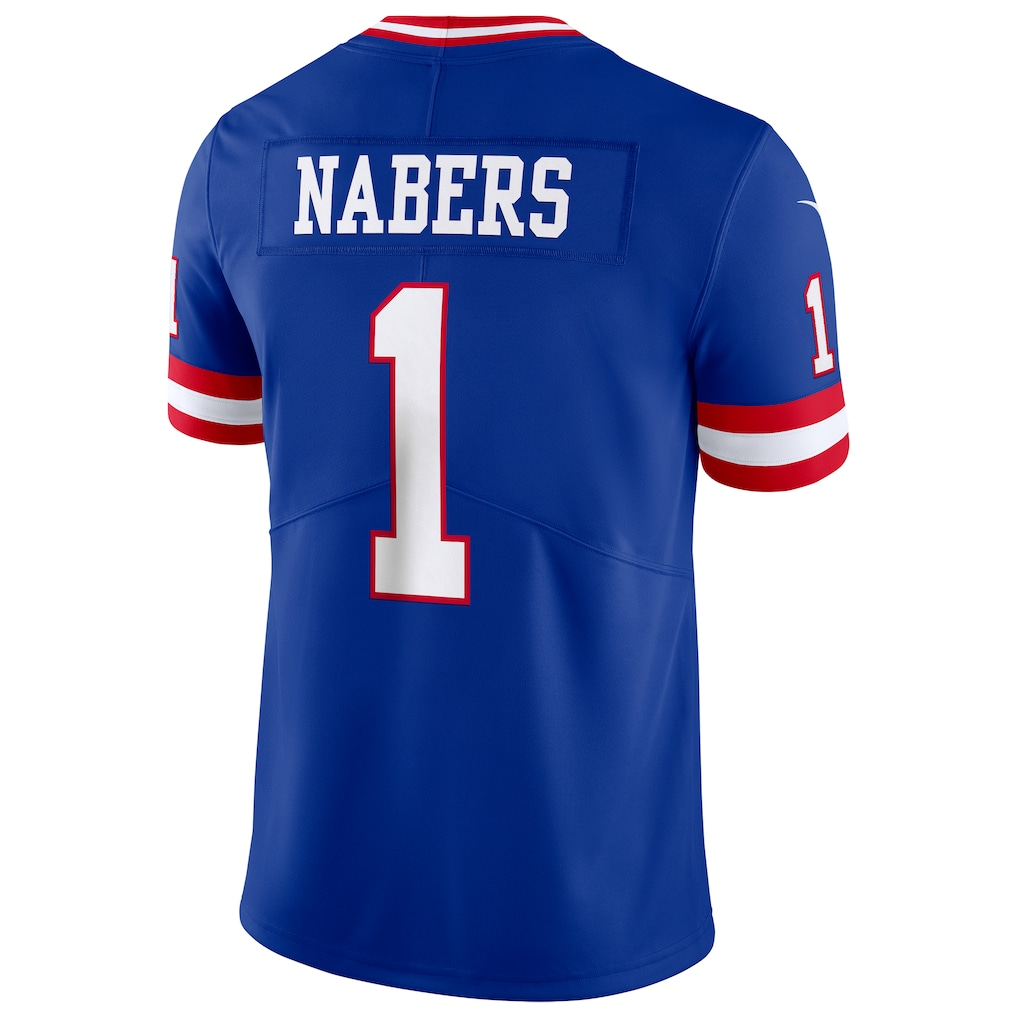 Johmsee NY.Giants #1 Malik Nabers Royal Alternate 2 Legacy Vapor Untouchable Limited Jerseys