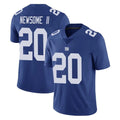 Johmsee NY.Giants #20 Greg Newsome II Player Royal Limited Vapor Untouchable Home Game Stitched Jerseys
