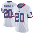 Johmsee NY.Giants #20 Greg Newsome II Player White Color Rush Home Game Stitched Jerseys