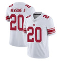 Johmsee NY.Giants #20 Greg Newsome II Player White Limited Vapor Untouchable Home Game Stitched Jerseys