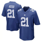 Johmsee NY.Giants #21 Paulson Adebo Player Royal Home Game Stitched Jerseys