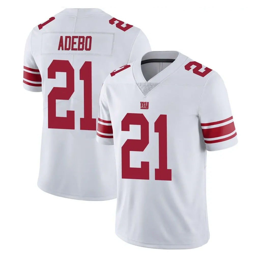 Johmsee NY.Giants #21 Paulson Adebo Player White Limited Vapor Untouchable Home Game Stitched Jerseys