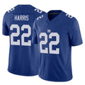 Johmsee NY.Giants #22 Najee Harris Player Royal Limited Vapor F.U.S.E. Home Game Stitched Jerseys
