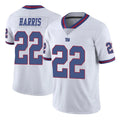 Johmsee NY.Giants #22 Najee Harris Player White Color Rush Home Game Stitched Jerseys