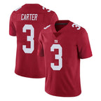 Johmsee NY.Giants #3 Abdul Carter Player Red Limited Vapor Untouchable Home Game Stitched Jerseys