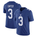 Johmsee NY.Giants #3 Abdul Carter Player Royal Limited Vapor Untouchable Home Game Stitched Jerseys