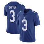 Johmsee NY.Giants #3 Abdul Carter Player Royal Limited Vapor Untouchable Home Game Stitched Jerseys