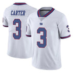 Johmsee NY.Giants #3 Abdul Carter Player White Color Rush Home Game Stitched Jerseys
