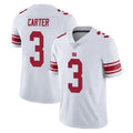 Johmsee NY.Giants #3 Abdul Carter Player White Limited Vapor Untouchable Home Game Stitched Jerseys