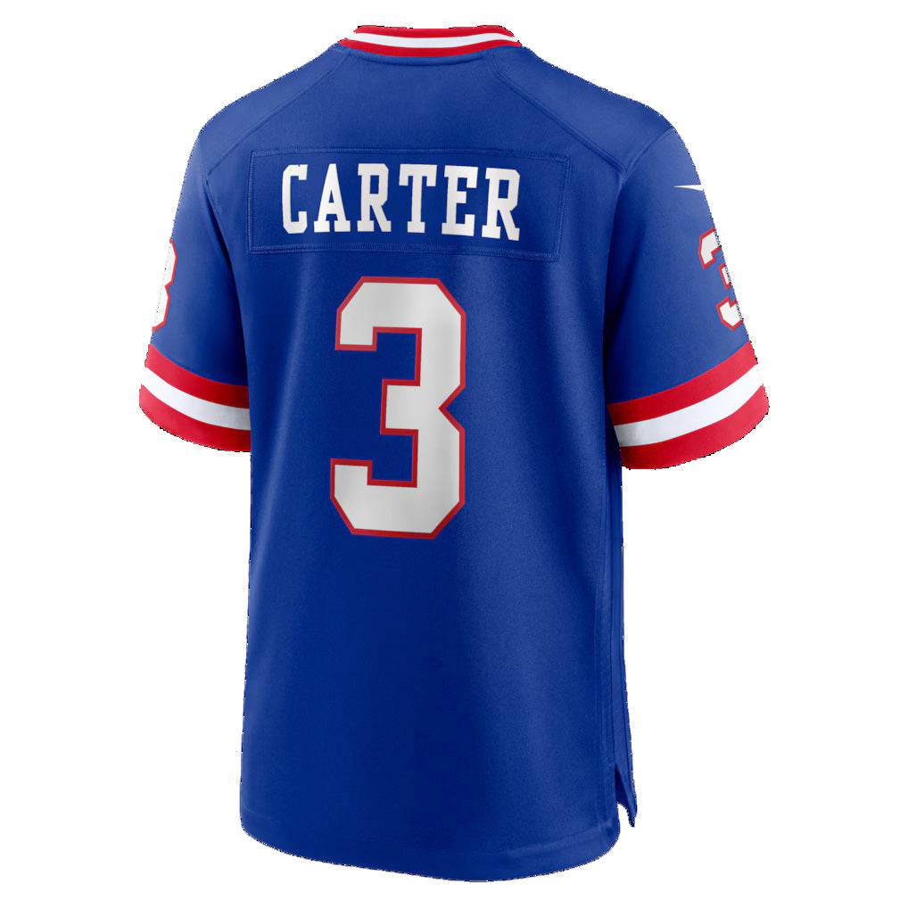 Johmsee NY.Giants #3 Abdul Carter Royal Alternate 2 Game Jersey