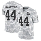 Johmsee NY.Giants #44 Cam Skattebo Player Arctic Camo Salute To Service Limited Game Stitched Jerseys