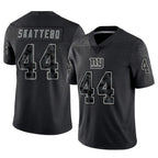 Johmsee NY.Giants #44 Cam Skattebo Player Black RFLCTV Limited Stitched Jerseys