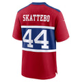 Johmsee NY.Giants #44 Cam Skattebo Player Century Red Home Game Stitched Jerseys