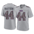 Johmsee NY.Giants #44 Cam Skattebo Player Gray Atmosphere Fashion Limited Game Stitched Jerseys
