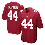 Johmsee NY.Giants #44 Cam Skattebo Player Red Home Game Stitched Jerseys