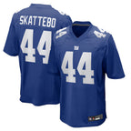Johmsee NY.Giants #44 Cam Skattebo Player Royal Team Game Football Jerseys