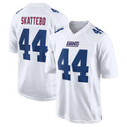 Johmsee NY.Giants #44 Cam Skattebo Player White Fashion Limited Home Game Stitched Jerseys