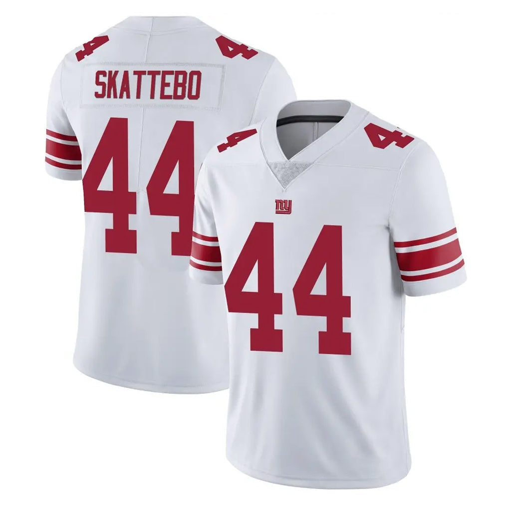 Johmsee NY.Giants #44 Cam Skattebo Player White Limited Vapor Untouchable Home Game Stitched Jerseys