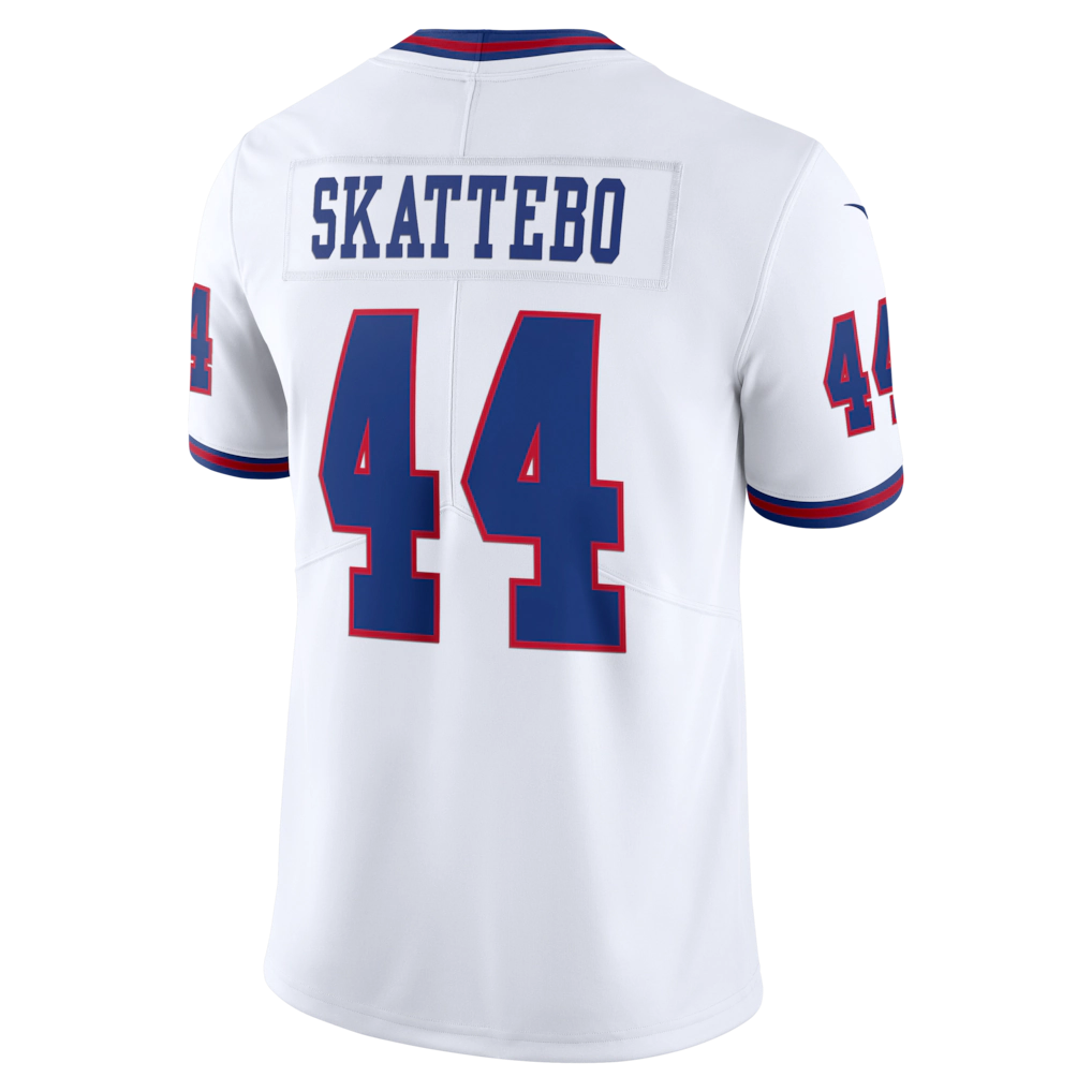 Johmsee NY.Giants #44 Cam Skattebo White Vapor Untouchable Stitched Limited Jerseys