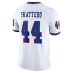 Johmsee NY.Giants #44 Cam Skattebo White Vapor Untouchable Stitched Limited Jerseys