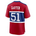 Johmsee NY.Giants #51 Abdul Carter Player Red Home Game Stitched Jerseys