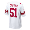 Johmsee NY.Giants #51 Abdul Carter Player Whtie Game Stitched Jerseys