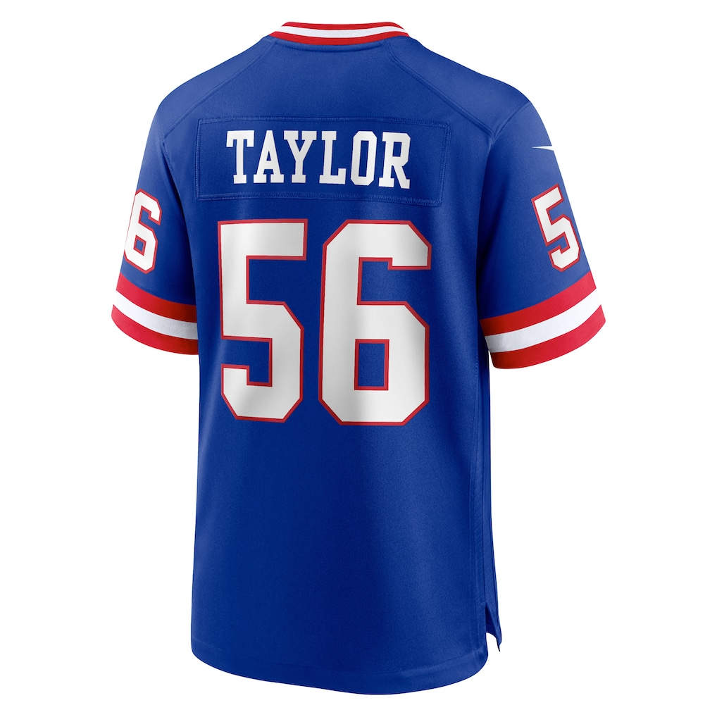 Johmsee NY.Giants #56 Lawrence Taylor Royal Classic Retired Player Game Stitched Jerseys