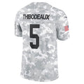 Johmsee NY.Giants #5 Kayvon Thibodeaux Arctic Camo 2024 Salute to Service Stitched Jerseys